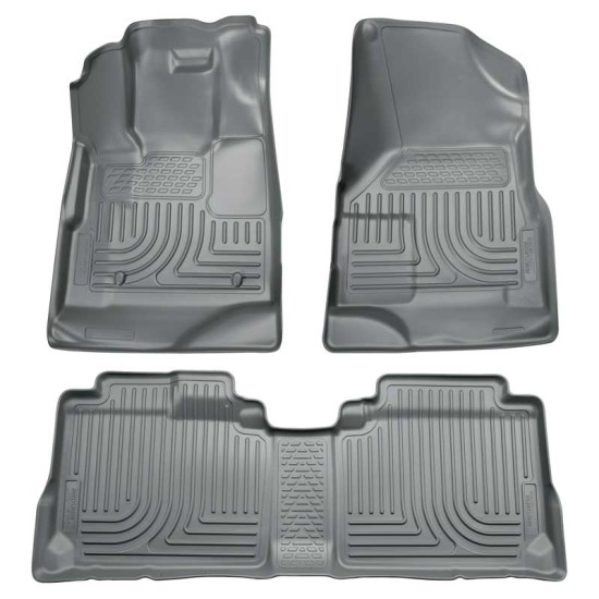 Cadillac SRX WeatherBeater Front & 2nd Row Floor Liners 2010 - 2016 / 9814 Cadillac SRX WeatherBeater Front & 2nd Row Floor Liners 2010 - 2016 / 9814