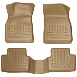 Chevrolet Malibu ECO WeatherBeater Front & 2nd Row Floor Liners 2013 - 2014 / 9819