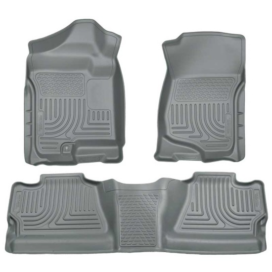 Chevrolet Silverado 2500 HD LTZ Crew Cab WeatherBeater Front & 2nd Row Floor Liners 2007 / 9820 (9820) by www.Sportwing.com Chevrolet Silverado 2500 HD LTZ Crew Cab WeatherBeater Front & 2nd Row Floor Liners 2007 / 9820 (9820) by www.Sportwing.com