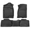 Chevrolet Silverado 2500 HD WT Extended Cab WeatherBeater Front & 2nd Row Floor Liners 2007 / 9821