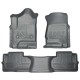 Chevrolet Silverado 3500 HD Double Cab WeatherBeater Front & 2nd Row Floor Liners 2015 - 2018 / 9824 Chevrolet Silverado 3500 HD Double Cab WeatherBeater Front & 2nd Row Floor Liners 2015 - 2018 / 9824