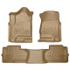 Chevrolet Silverado 3500 HD Double Cab WeatherBeater Front & 2nd Row Floor Liners 2015 - 2018 / 9824 Chevrolet Silverado 3500 HD Double Cab WeatherBeater Front & 2nd Row Floor Liners 2015 - 2018 / 9824