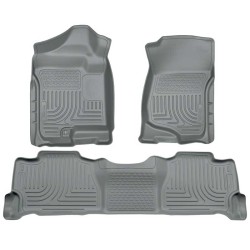 Cadillac Escalade WeatherBeater Front & 2nd Row Floor Liners 2007 - 2014 / 9825