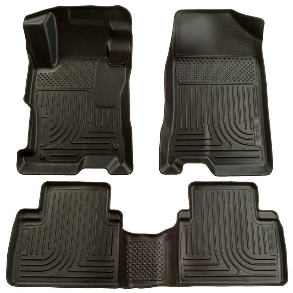 Front & Rear Floor Liners : Ford Fusion WeatherBeater ...