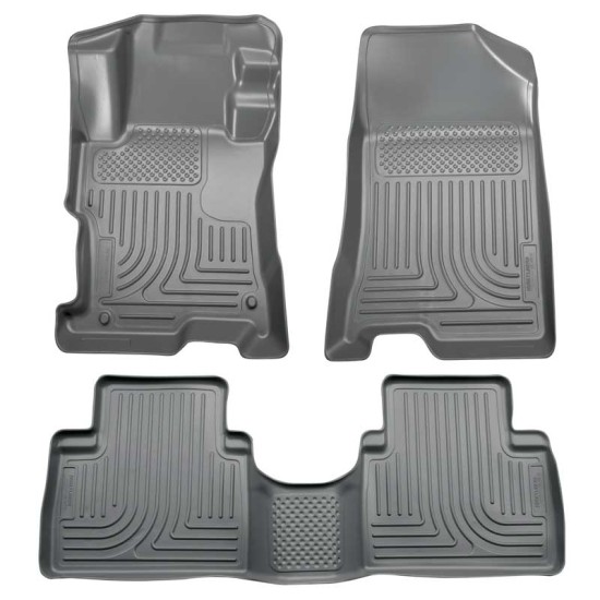 Honda Accord 4 Door WeatherBeater Front & 2nd Row Floor Liners 2008 - 2012 / 9840 Honda Accord 4 Door WeatherBeater Front & 2nd Row Floor Liners 2008 - 2012 / 9840