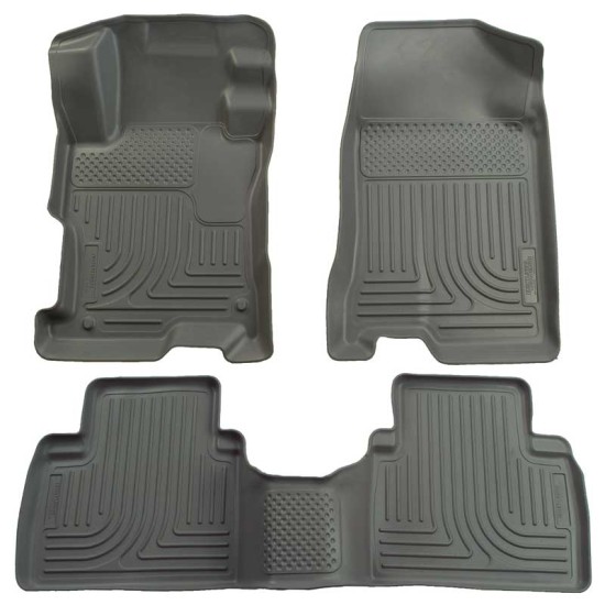 Honda Civic 4 Door WeatherBeater Front & 2nd Row Floor Liners 2006 - 2011 / 9841 Honda Civic 4 Door WeatherBeater Front & 2nd Row Floor Liners 2006 - 2011 / 9841
