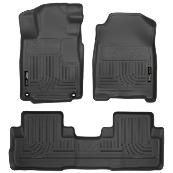 Honda CR-V WeatherBeater Front & 2nd Row Floor Liners 2015 - 2016 / 9847 Honda CR-V WeatherBeater Front & 2nd Row Floor Liners 2015 - 2016 / 9847