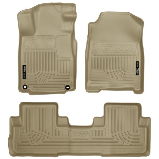 Honda CR-V WeatherBeater Front & 2nd Row Floor Liners 2015 - 2016 / 9847 Honda CR-V WeatherBeater Front & 2nd Row Floor Liners 2015 - 2016 / 9847