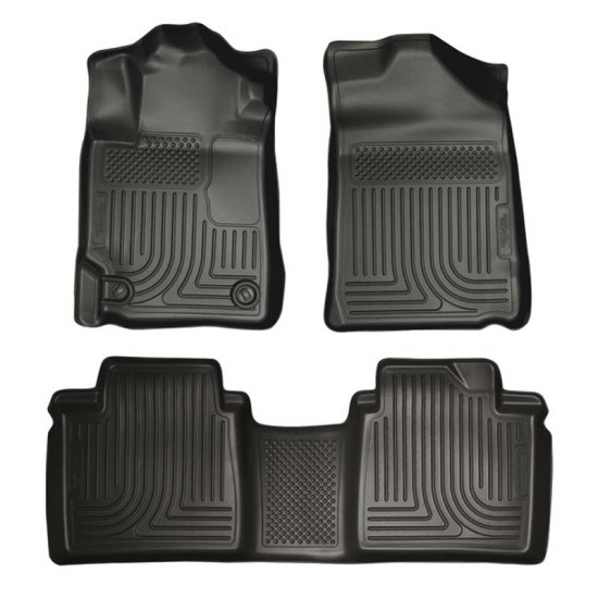 Toyota Avalon Hybrid XLE Premium WeatherBeater Front & 2nd Row Floor Liners 2015 - 2018 / 9850