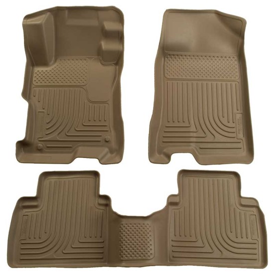 Toyota Corolla WeatherBeater Front & 2nd Row Floor Liners 2009 - 2013 / 9853