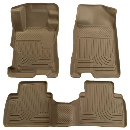 Toyota Matrix WeatherBeater Front & 2nd Row Floor Liners 2009 - 2013 / 9853 Toyota Matrix WeatherBeater Front & 2nd Row Floor Liners 2009 - 2013 / 9853
