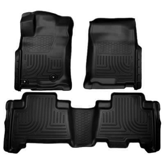 Toyota 4Runner WeatherBeater Front & 2nd Row Floor Liners 2010 - 2012 / 9857 Toyota 4Runner WeatherBeater Front & 2nd Row Floor Liners 2010 - 2012 / 9857