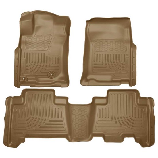 Toyota 4Runner WeatherBeater Front & 2nd Row Floor Liners 2010 - 2012 / 9857