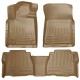 Toyota Tundra Double Cab WeatherBeater Front & 2nd Row Floor Liners 2010 - 2011 / 9858