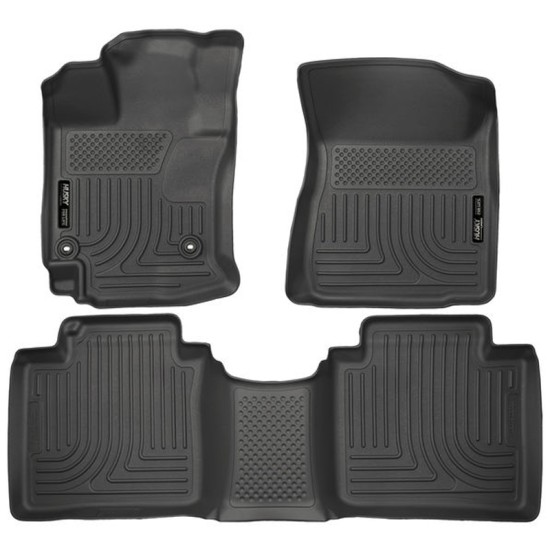 Toyota Venza WeatherBeater Front & 2nd Row Floor Liners 2015 / 9866 Toyota Venza WeatherBeater Front & 2nd Row Floor Liners 2015 / 9866