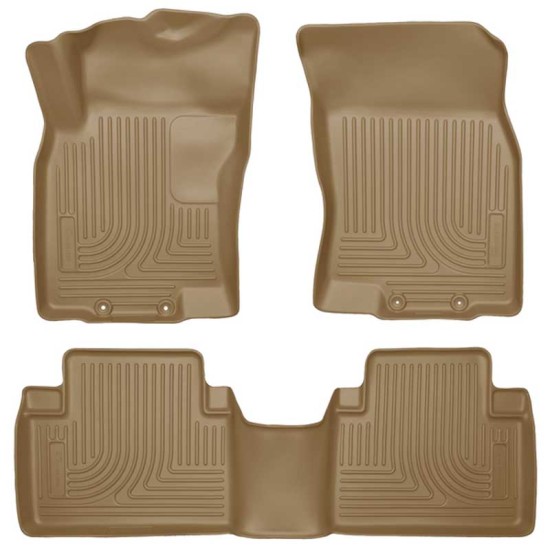 Nissan Rogue WeatherBeater Front & 2nd Row Floor Liners 2014 - 2020 / 9867 Nissan Rogue WeatherBeater Front & 2nd Row Floor Liners 2014 - 2020 / 9867