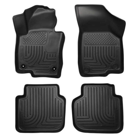 Volkswagen Passat WeatherBeater Front & 2nd Row Floor Liners 2012 - 2022 / 9868 Volkswagen Passat WeatherBeater Front & 2nd Row Floor Liners 2012 - 2022 / 9868