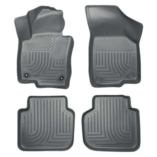 Volkswagen Passat WeatherBeater Front & 2nd Row Floor Liners 2012 - 2022 / 9868 Volkswagen Passat WeatherBeater Front & 2nd Row Floor Liners 2012 - 2022 / 9868