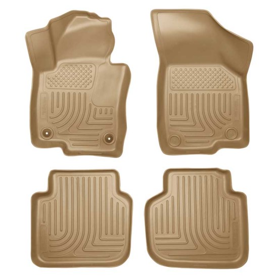 Volkswagen Passat WeatherBeater Front & 2nd Row Floor Liners 2012 - 2022 / 9868 Volkswagen Passat WeatherBeater Front & 2nd Row Floor Liners 2012 - 2022 / 9868