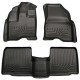 Ford Explorer WeatherBeater Front & 2nd Row Floor Liners 2011 - 2014 / 9876 Ford Explorer WeatherBeater Front & 2nd Row Floor Liners 2011 - 2014 / 9876