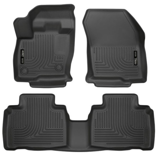 Ford Edge  WeatherBeater Front & 2nd Row Floor Liners 2015 - 2021 / 9878