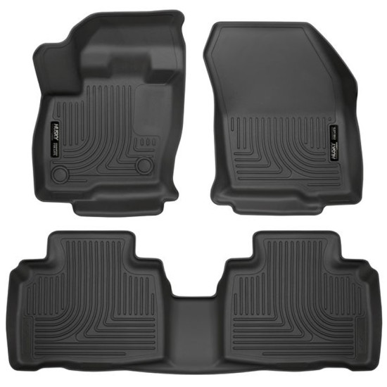 Ford Edge WeatherBeater Front & 2nd Row Floor Liners 2015 - 2021 / 9878 Ford Edge WeatherBeater Front & 2nd Row Floor Liners 2015 - 2021 / 9878