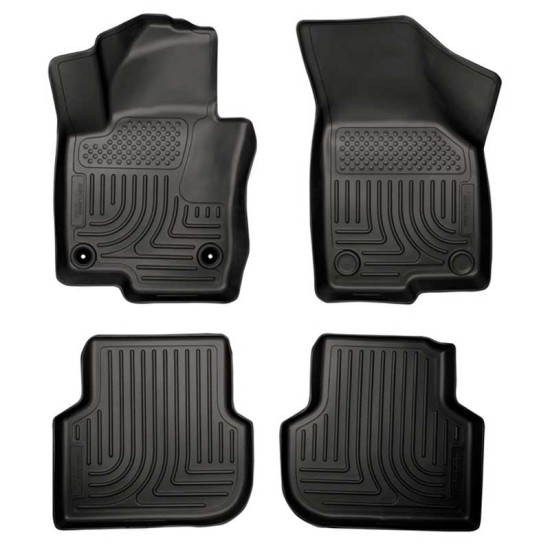 Volkswagen Jetta WeatherBeater Front & 2nd Row Floor Liners 2011 - 2018 / 9883 Volkswagen Jetta WeatherBeater Front & 2nd Row Floor Liners 2011 - 2018 / 9883