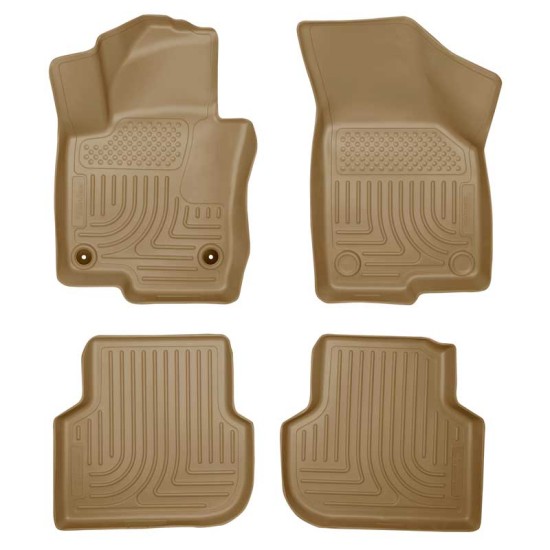 Volkswagen Jetta WeatherBeater Front & 2nd Row Floor Liners 2011 - 2018 / 9883 Volkswagen Jetta WeatherBeater Front & 2nd Row Floor Liners 2011 - 2018 / 9883