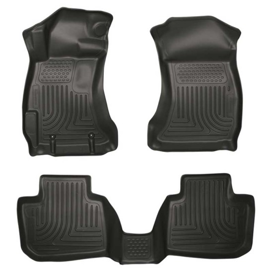 Subaru Outback WeatherBeater Front & 2nd Row Floor Liners 2010 - 2012 / 9884