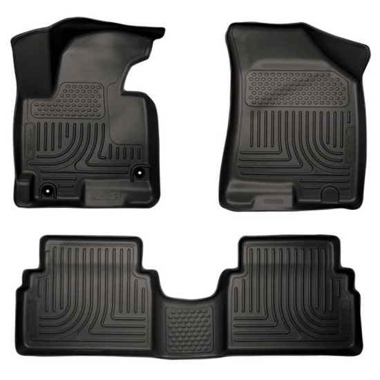 Hyundai Tucson WeatherBeater Front & 2nd Row Floor Liners 2011 - 2013 / 9888 Hyundai Tucson WeatherBeater Front & 2nd Row Floor Liners 2011 - 2013 / 9888