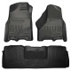 Dodge Ram 3500 Mega Cab WeatherBeater Front & 2nd Row Floor Liners 2011 - 2018 / 9904 Dodge Ram 3500 Mega Cab WeatherBeater Front & 2nd Row Floor Liners 2011 - 2018 / 9904