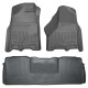 Dodge Ram 3500 Mega Cab WeatherBeater Front & 2nd Row Floor Liners 2011 - 2018 / 9904 Dodge Ram 3500 Mega Cab WeatherBeater Front & 2nd Row Floor Liners 2011 - 2018 / 9904