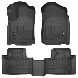 Dodge Durango WeatherBeater Front & 2nd Row Floor Liners 2011 - 2015 / 9905