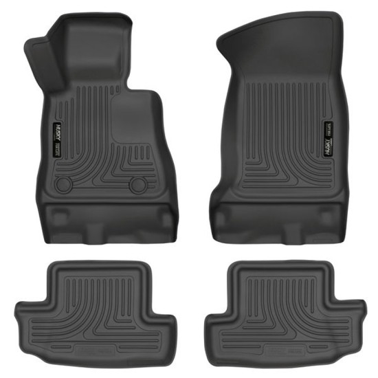 Chevrolet Camaro Coupe WeatherBeater Front & 2nd Row Floor Liners 2016 - 2022 / 9912