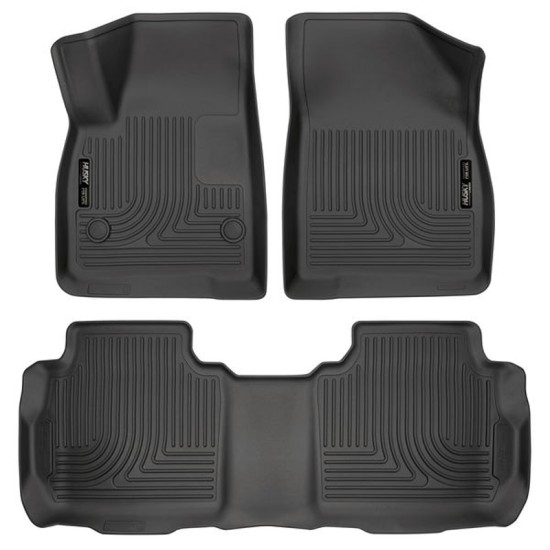 Cadillac XT5 WeatherBeater Front & 2nd Row Floor Liners 2017 - 2022 / 9914 Cadillac XT5 WeatherBeater Front & 2nd Row Floor Liners 2017 - 2022 / 9914