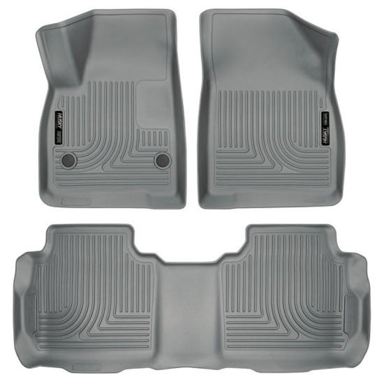 Cadillac XT5 WeatherBeater Front & 2nd Row Floor Liners 2017 - 2022 / 9914