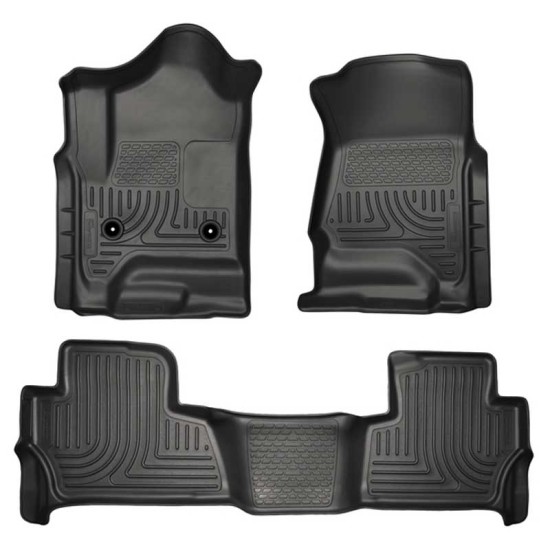 GMC Yukon WeatherBeater Front & 2nd Row Floor Liners 2015 - 2020 / 9920 GMC Yukon WeatherBeater Front & 2nd Row Floor Liners 2015 - 2020 / 9920
