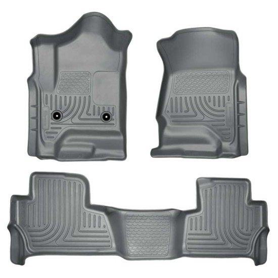 GMC Yukon WeatherBeater Front & 2nd Row Floor Liners 2015 - 2020 / 9920 GMC Yukon WeatherBeater Front & 2nd Row Floor Liners 2015 - 2020 / 9920