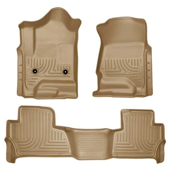 GMC Yukon WeatherBeater Front & 2nd Row Floor Liners 2015 - 2020 / 9920 GMC Yukon WeatherBeater Front & 2nd Row Floor Liners 2015 - 2020 / 9920