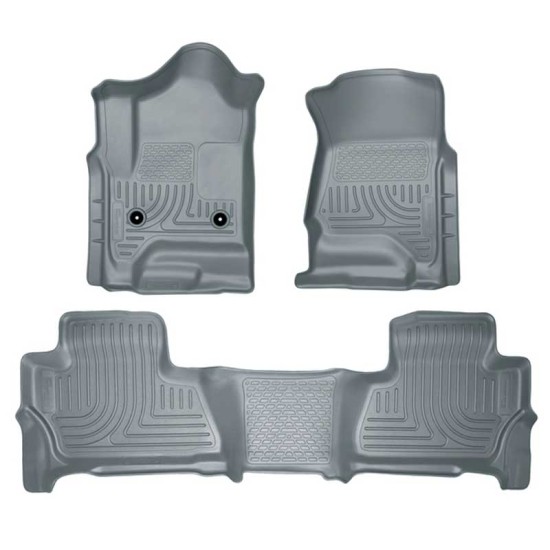GMC Yukon XL WeatherBeater Front & 2nd Row Floor Liners 2015 - 2020 / 9921 GMC Yukon XL WeatherBeater Front & 2nd Row Floor Liners 2015 - 2020 / 9921