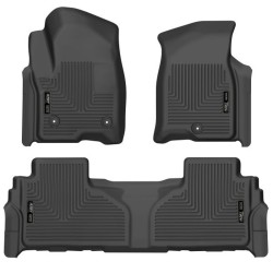 Chevrolet Suburban WeatherBeater Front & 2nd Row Floor Liners 2021 - 2023 / 9924