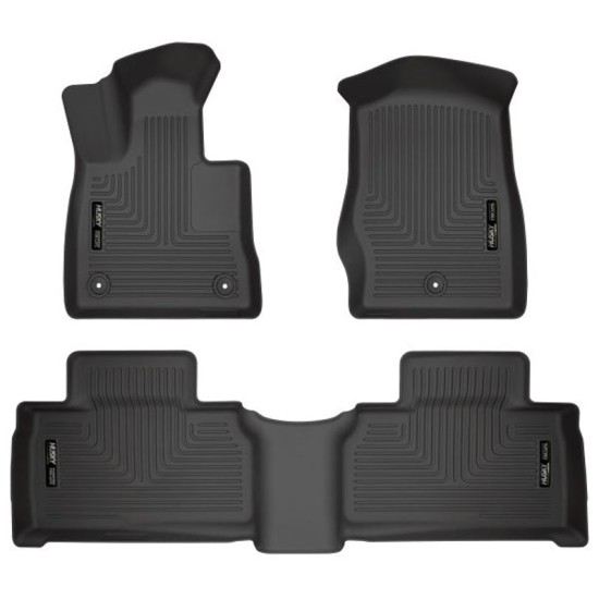 Ford Explorer WeatherBeater Front & 2nd Row Floor Liners 2020 - 2021 / 9932 Ford Explorer WeatherBeater Front & 2nd Row Floor Liners 2020 - 2021 / 9932