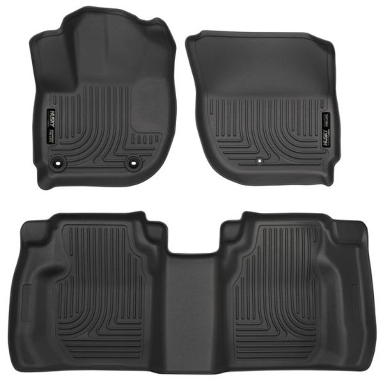 Honda Fit WeatherBeater Front & 2nd Row Floor Liners 2015 - 2020 / 9949 Honda Fit WeatherBeater Front & 2nd Row Floor Liners 2015 - 2020 / 9949