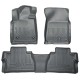 Toyota Tundra Double Cab WeatherBeater Front & 2nd Row Floor Liners 2014 - 2021 / 9956