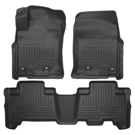 Toyota 4Runner WeatherBeater Front & 2nd Row Floor Liners 2013 - 2022 / 9957 Toyota 4Runner WeatherBeater Front & 2nd Row Floor Liners 2013 - 2022 / 9957