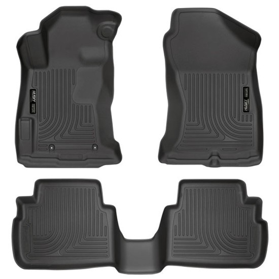 Subaru Impreza WeatherBeater Front & 2nd Row Floor Liners 2017 - 2019 / 9966 Subaru Impreza WeatherBeater Front & 2nd Row Floor Liners 2017 - 2019 / 9966