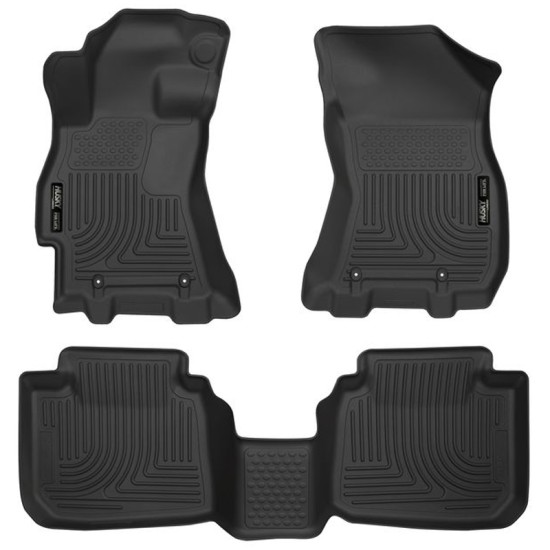 Subaru Outback WeatherBeater Front & 2nd Row Floor Liners 2015 - 2019 / 9967 Subaru Outback WeatherBeater Front & 2nd Row Floor Liners 2015 - 2019 / 9967