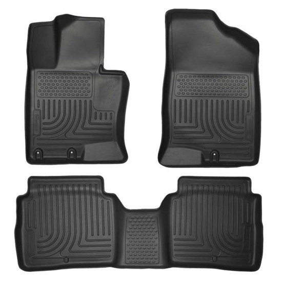 Kia Optima WeatherBeater Front & 2nd Row Floor Liners 2011 - 2015 / 9969 (9969) by www.Sportwing.com