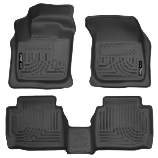 Ford Fusion S WeatherBeater Front & 2nd Row Floor Liners 2013 - 2016 / 9975