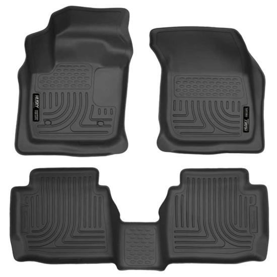 Ford Fusion S Hybrid WeatherBeater Front & 2nd Row Floor Liners 2014 - 2016 / 9975 Ford Fusion S Hybrid WeatherBeater Front & 2nd Row Floor Liners 2014 - 2016 / 9975